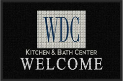 2' x 3' ( 22" x 35") Waterhog Impressions HD WDC  Indoor/Outdoor logo mat
