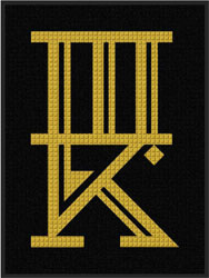 3' x 4' (35" x 47") Waterhog Impressions HD THREE KINGS TATTOO Indoor/Outdoor Logo Mat