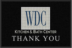 2' x 3' ( 22" x 35") Waterhog Impressions HD WDC THANK YOU Indoor/Outdoor logo mat