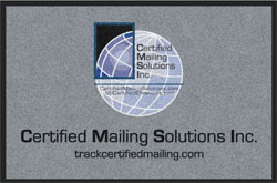 2 'x 3' (24" x 35") Digiprint HD  CMSI Indoor Logo Mat
