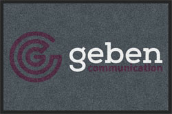 2 'x 3' (24" x 35") Digiprint HD  GEBEN  Indoor Logo Mat