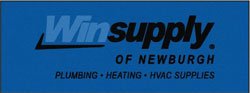 6' x 16' ( 70" x 192") Waterhog Impressions HD WIN SUPPLY OF NEWBURGH Indoor/Outdoor Logo Mat
