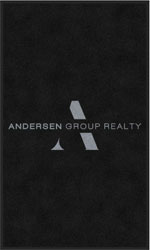 3' x 5' (35" x 59") Digiprint HD ANDERSEN GROUP REALTY  Indoor Logo Mat