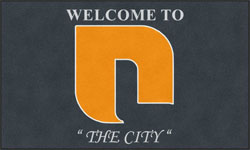 6' x 10' (68" x 119") Digiprint HD NEW LIFE  Indoor Logo mat
