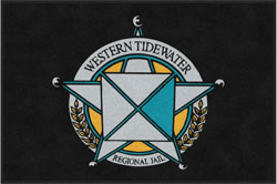 4' x 6 (45" x 69") Digiprint HD WTRJ Indoor Logo mat