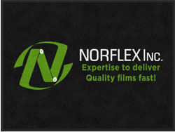 3' x 4' (35" x 47") Digiprint HD NORFLEX  Indoor Logo Mat