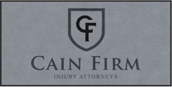 4' x 8'(45" x 95") Digiprint HD CAIN FIRM  Indoor Logo Mat