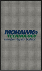 3' x 5' (35" x 58") Waterhog Impressions HD MOHAWK TECHNOLOGY Indoor/Outdoor Logo Mat