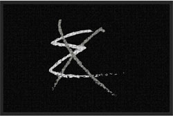 2' x 3' ( 22" x 35") Waterhog Impressions HD EX  Indoor/Outdoor logo mat