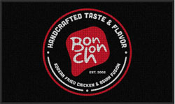 3' x 5' (35" x 58") Waterhog Impressions HD BONCHON Indoor/Outdoor Logo Mat