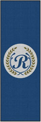 4' x 12' (45" x 142") Waterhog Inlay ROCCO'S JEWELRY   Indoor | OutdoorLogo Mat