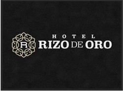 3' x 4' (34" x 47") Digiprint HD RIZO DE ORO Indoor Logo Mat