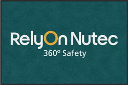 4' x 6'(45" x 69") Digiprint HD RELYON NUTEC   Indoor Logo Mat