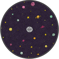 3' Round (35" inches) Digiprint HD Custom Shape MARDINEY  Indoor Logo Mat