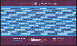 6' x 10' (68" x 119") Digiprint HD BLOOM 365  Indoor Logo mat
