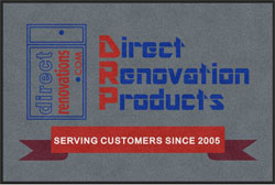 4' x 6'(45" x 69") Digiprint HD DIRECT RENOVATION PRODUCTS  Indoor Logo Mat
