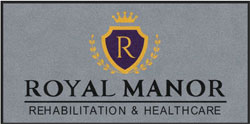3' x 6' (35" x 69") Digiprint HD ROYAL MANOR  Indoor Logo Mat