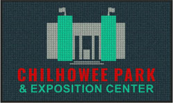 3' x 5 (35" x 59") Waterhog Inlay CHILHOWEE PARK   Indoor/Outdoor Logo Mat