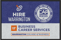 2 'x 3' (24" x 35") Digiprint HD HIRE WARRINGTON  Indoor Logo Mat