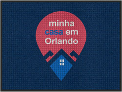 3' x 4' '(35" x 45") Waterhog Impressions HD MINHA   Indoor/Outdoor Logo Mat