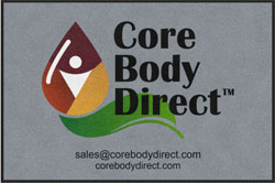 4' x 6'(45" x 69") Digiprint HD CORE BODY DIRECT   Indoor Logo Mat