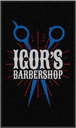 3' x 5' (35" x 58") Waterhog Impressions HD IGOR'S  Indoor/Outdoor Logo Mat