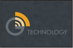 4' x 6'(45" x 69") Digiprint HD G TECHNOLOGY Indoor Logo Mat