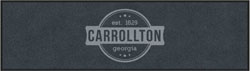 2' x 7' (24" x 84") Digiprint HD CARROLLTON GEORGIA  Indoor Logo Mat