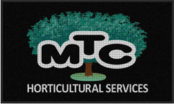 3' x 5' (35" x 58") Waterhog Impressions HD MTC HORTICULTURAL  Indoor/Outdoor Logo Mat