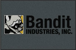 4' x 6 (45" x 69") Waterhog Impressions HD BANDIT INDUSTRIES  Indoor Logo mat