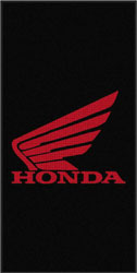 4' x 8' Waterhog Impressions HD HONDA  Indoor/Outdoor Logo Mat