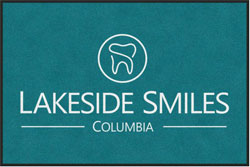 4' x 6'(45" x 69") Digiprint HD LAKESIDE SMILES   Indoor Logo Mat
