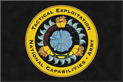 4' x 6'(45" x 69") Digiprint HD TACTICAL EXPLOITATION  Indoor Logo Mat