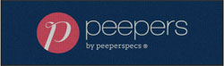 3' x 10' (35" x 119") Waterhog Impressions HD PEEPER'S Indoor/Outdoor Logo Mat