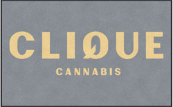 5' x 8' (58" x 95") Digiprint HD CLIQUE 3  Indoor Logo mat