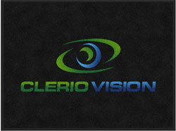 3' x 4' (35" x 47") Digiprint HD CLERIO VISION  Indoor Logo Mat
