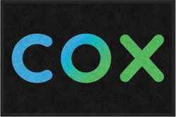 2 'x 3' (24" x 35") Digiprint HD COX Indoor Logo Mat