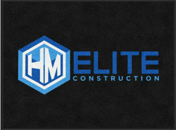 3' x 4' (35" x 47") Digiprint HD HM ELITE CONSTRUCTION Indoor Logo Mat