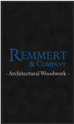 3' x 5' (35" x 59") Digiprint HD REMMERT & CO Indoor Logo Mat