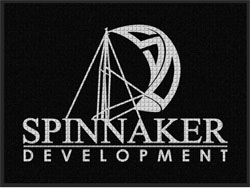 3' x 4' (35" x 45") Waterhog Impressions HD SPINNAKER  Indoor-Outdoor Logo Mat