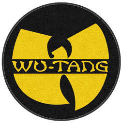 5' Round (58" inches) Digiprint HD Custom Shape WUTANG  Indoor Logo Mat