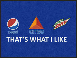 3' x 4' (35" x 47") Digiprint HD CITGO  Indoor Logo Mat