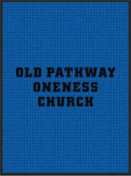 3' x 4' (35" x 45") Waterhog Impressions HD OLD PATHWAY ONENESS  Indoor-Outdoor Logo Mat