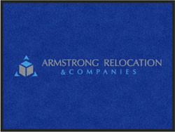 3' x 4' (35" x 47") Digiprint HD ARMSTRONG MOVING SOLUTIONS   Indoor Logo Mat