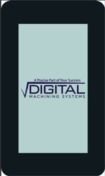 3' x 5' (33" x 60") Hog heaven impressions DIGITAL MACHINING SYSTEMS   5/8" Rubber Anti-Fatigue Logo Mat