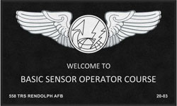 3' x 5' (35" x 59") Digiprint HD BSOC RUG  Indoor Logo Mat