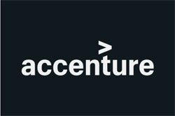 2' x 3' (21" x 33") Floor Impressions ACCENTURE Rubber Logo Mat