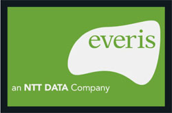 2' x 3' (21" x 33") Floor Impressions EVERIS Rubber Logo Mat