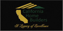 4' x 8' (45" x 95") Waterhog Impressions HD CALIFORNIA HOME BUILDERS   Indoor/ Outdoor Logo Mat