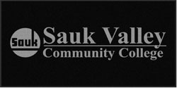4' x 8' (45" x 95") Waterhog Impressions HD  SAUK VALLEY Indoor/ Outdoor Logo Mat